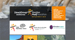 Desktop Screenshot of hamiltonhalfmarathon.org.nz